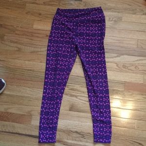 LuLaroe purple leggings only used once